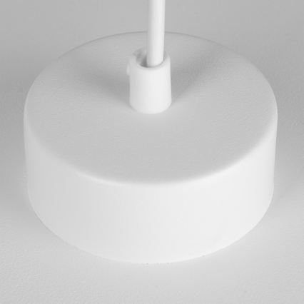 Suspension sur câble PIATTO 1xGX53/15W/230V Ø 35 cm blanche