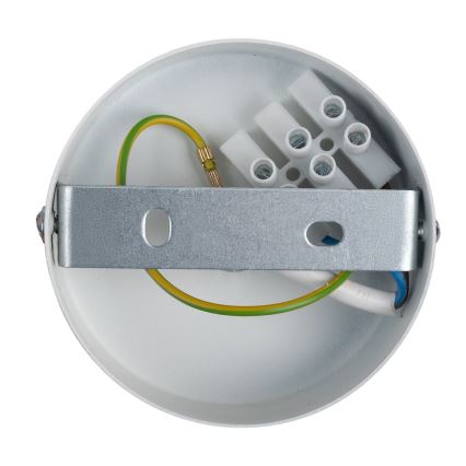 Suspension sur câble PIATTO 1xGX53/15W/230V Ø 35 cm blanche