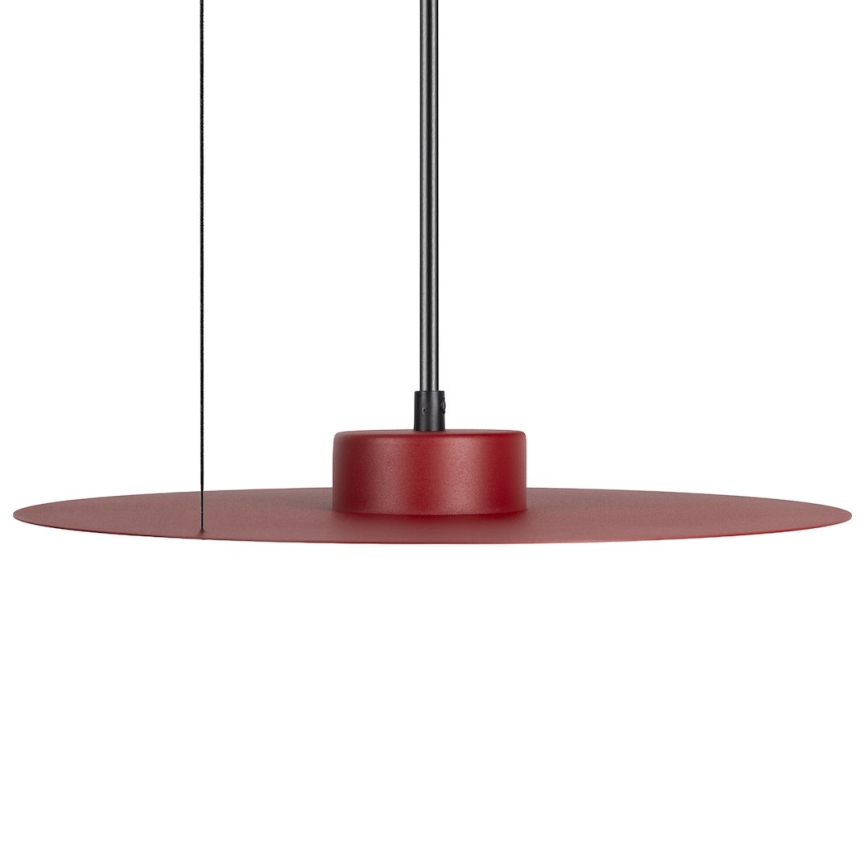 Suspension sur câble PIATTO 1xGX53/15W/230V Ø 35 cm bordeaux