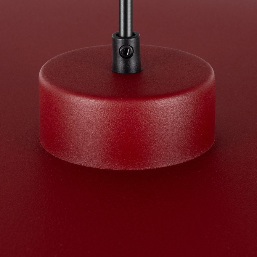 Suspension sur câble PIATTO 1xGX53/15W/230V Ø 35 cm bordeaux