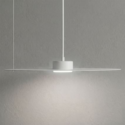 Suspension sur câble PIATTO 1xGX53/15W/230V, Ø 45 cm, blanche