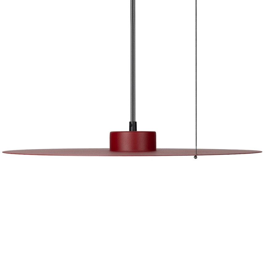 Suspension sur câble PIATTO 1xGX53/15W/230V Ø 45 cm bordeaux