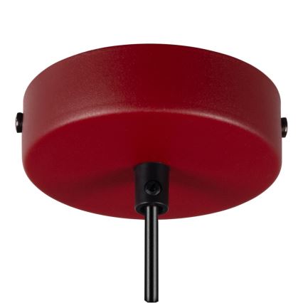 Suspension sur câble PIATTO 1xGX53/15W/230V Ø 45 cm bordeaux