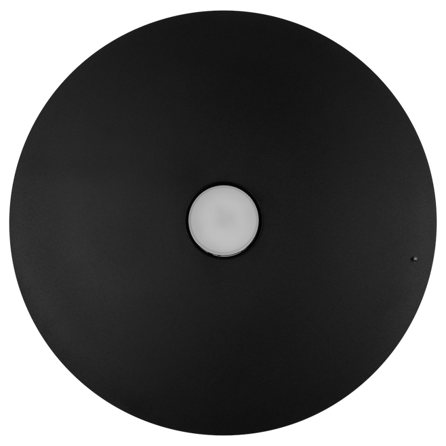 Suspension sur câble PIATTO 1xGX53/15W/230V Ø 45 cm noire