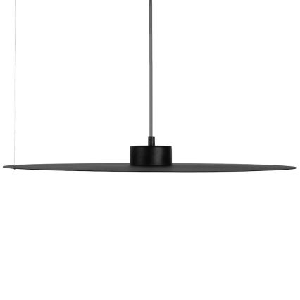 Suspension sur câble PIATTO 1xGX53/15W/230V Ø 55 cm noire