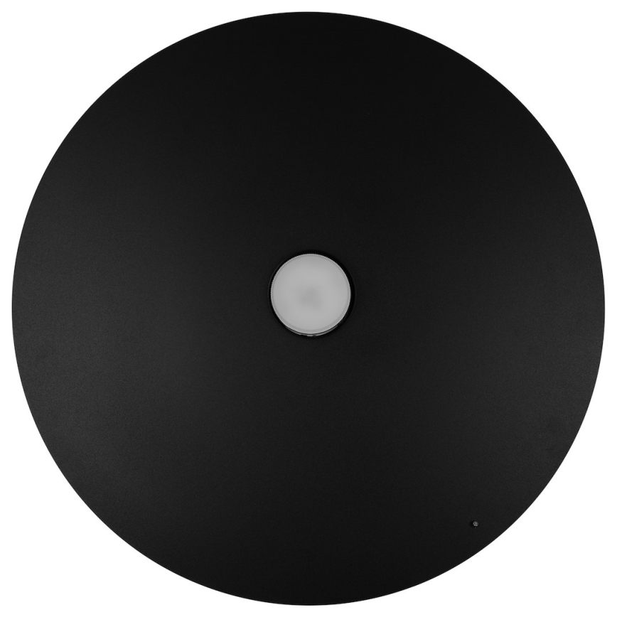 Suspension sur câble PIATTO 1xGX53/15W/230V Ø 55 cm noire