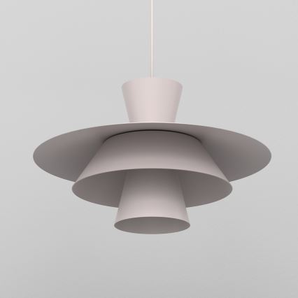 Suspension sur câble PLATO 1xE27/15W/230V crème