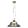 Suspension sur câble PRESTO 1xGX53/10W/230V Ø 42 cm doré/gris fumé