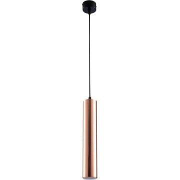 Suspension sur câble PUNTO 1xGU10/9W/230V or rose