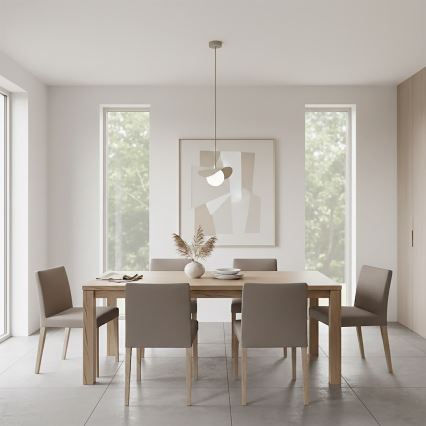 Suspension sur câble RITUAL 1xG9/8W/230V beige