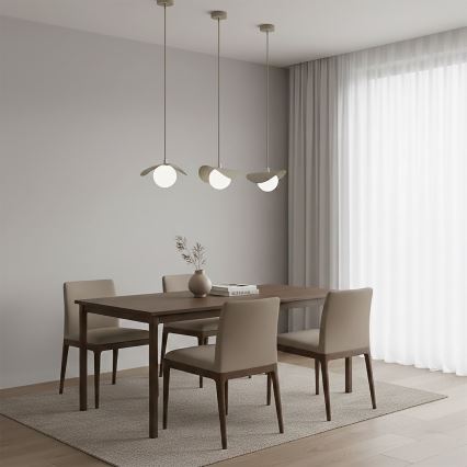 Suspension sur câble RITUAL 1xG9/8W/230V beige