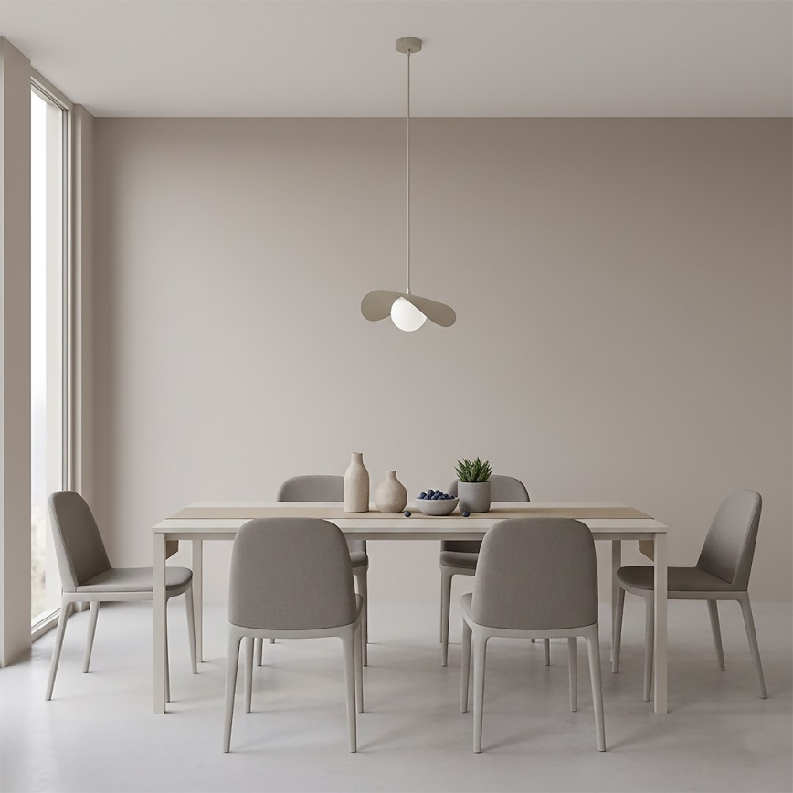 Suspension sur câble RITUAL 1xG9/8W/230V beige