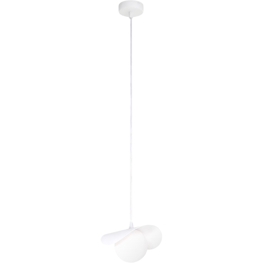 Suspension sur câble RITUAL 1xG9/8W/230V blanche