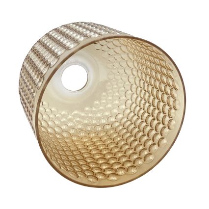 Suspension sur câble ROCCO 1xE27/15W/230V doré / beige fumé