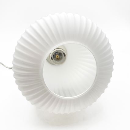 Suspension sur câble ROYAL 1xE27/15W/230V doré/blanc