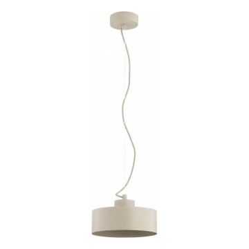 Suspension sur câble SELIA 1x E27/15W/230V beige