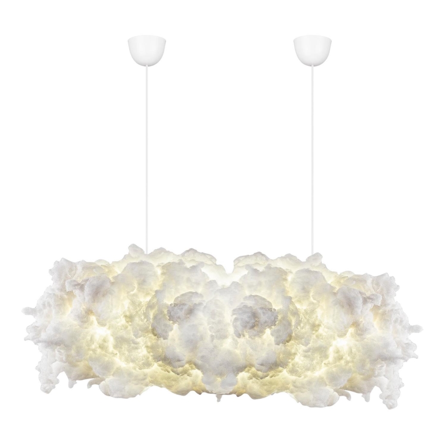 Suspension sur câble SERENE 2xE27/40W/230V blanche