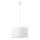 Suspension sur câble SIRJA PLISADO 1xE27/15W/230V Ø 35 cm blanche