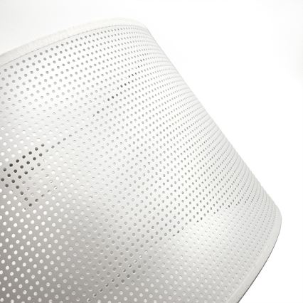 Suspension sur câble SIRJA PLISADO 1xE27/15W/230V Ø 35 cm blanche