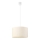 Suspension sur câble SIRJA PLISADO 1xE27/15W/230V Ø 35 cm crème