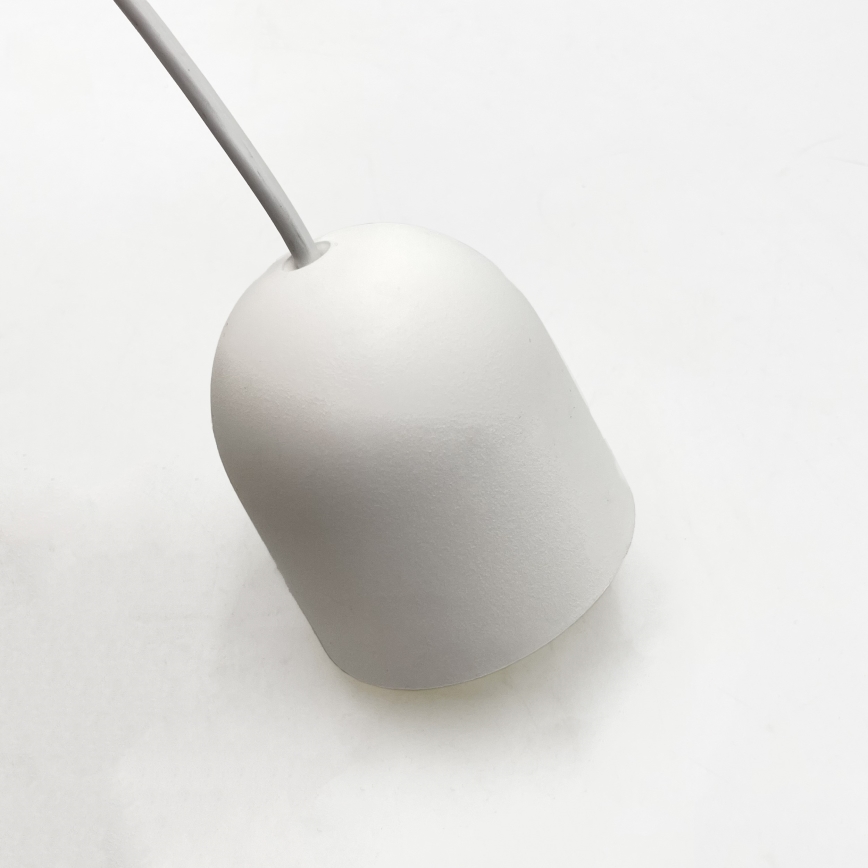 Suspension sur câble SIRJA PLISADO 1xE27/15W/230V Ø 35 cm crème