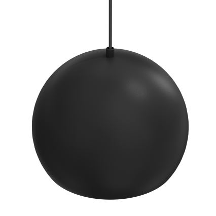 Suspension sur câble SOOL 1xE27/15W/230V Ø 27 cm noire