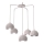 Suspension sur câble SOOL 5 x E27 / 15 W / 230 V, couleur crème