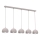 Suspension sur câble SOOL 5xE27/15W/230V crème