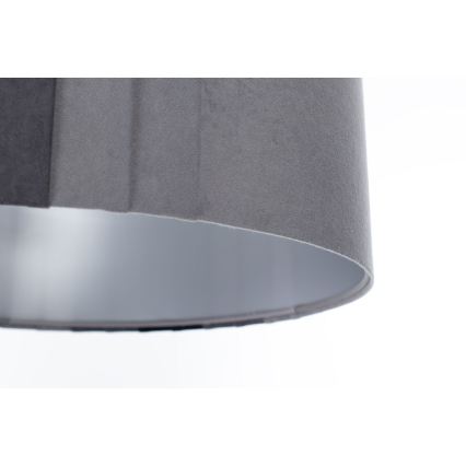 Suspension sur câble STRIPES, 1xE27/60W/230V, Ø 40 cm, gris