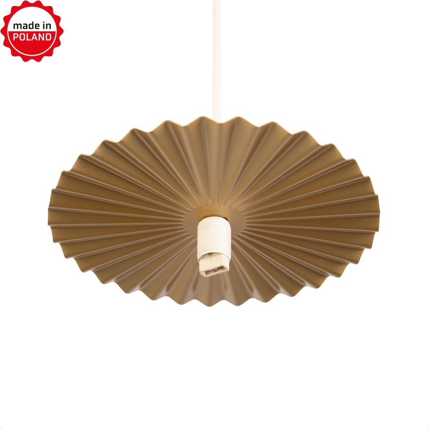 Suspension sur câble SUNPLISS 1xG9/10W/230V Ø 20 cm doré/crème