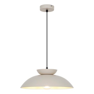 Suspension sur câble SUPERB 1xE27/40W/230V beige