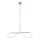 Suspension sur câble SUPREME LED/18W/230V 80 cm dorée