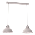 Suspension sur câble SVEN 2xE27/15W/230V crème