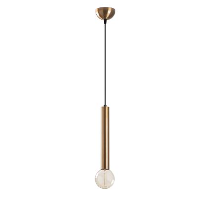 Suspension sur câble TEMPO 1xE27/40W/230V dorée