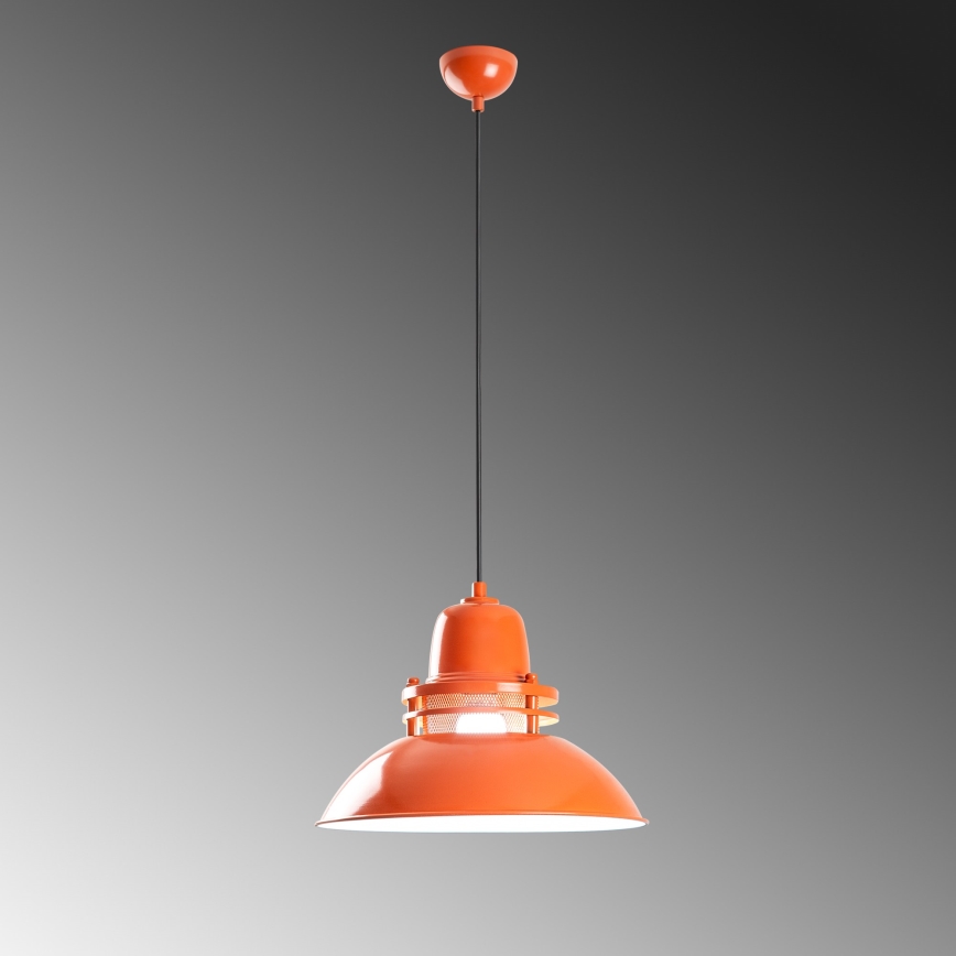 Suspension sur câble TIBET 1xE27/40W/230V orange
