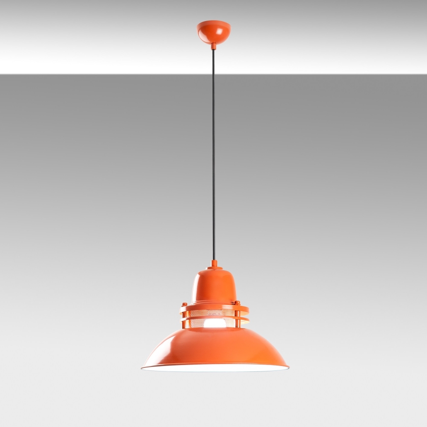 Suspension sur câble TIBET 1xE27/40W/230V orange
