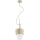 Suspension sur câble TRI-STAR 1xE27/15W/230V beige