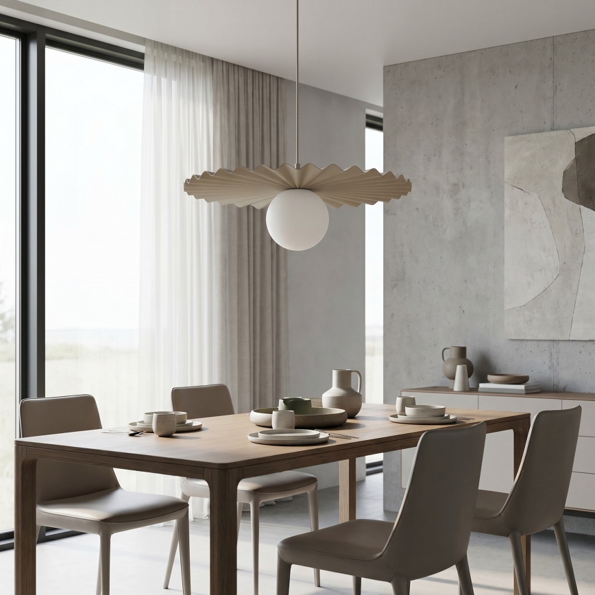 Suspension sur câble UMBRA 1xG9/8W/230V beige
