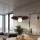 Suspension sur câble UMBRA 1xG9/8W/230V noir/rouge