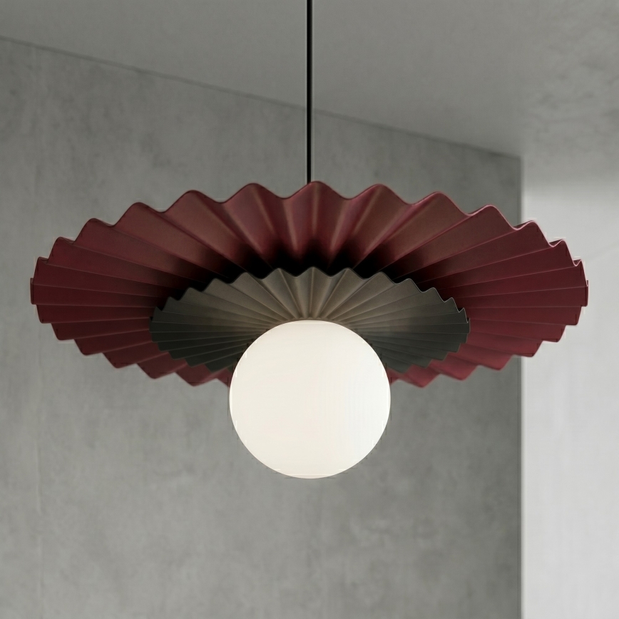 Suspension sur câble UMBRA 1xG9/8W/230V noir/rouge