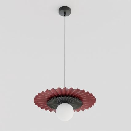Suspension sur câble UMBRA 1xG9/8W/230V noir/rouge