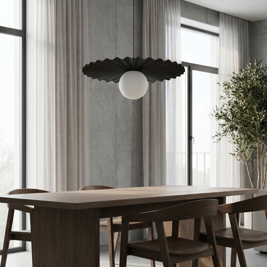 Suspension sur câble UMBRA 1xG9/8W/230V noire