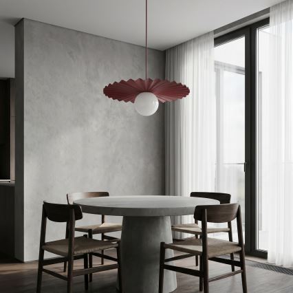 Suspension sur câble UMBRA 1xG9/8W/230V rouge