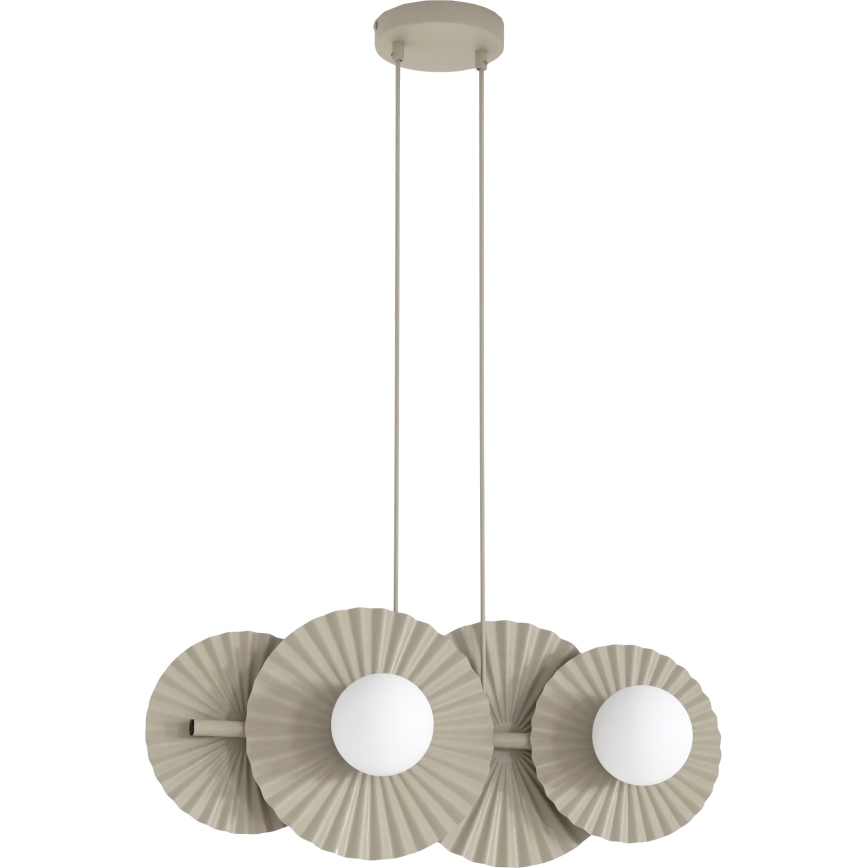 Suspension sur câble UMBRA 4xG9/8W/230V beige