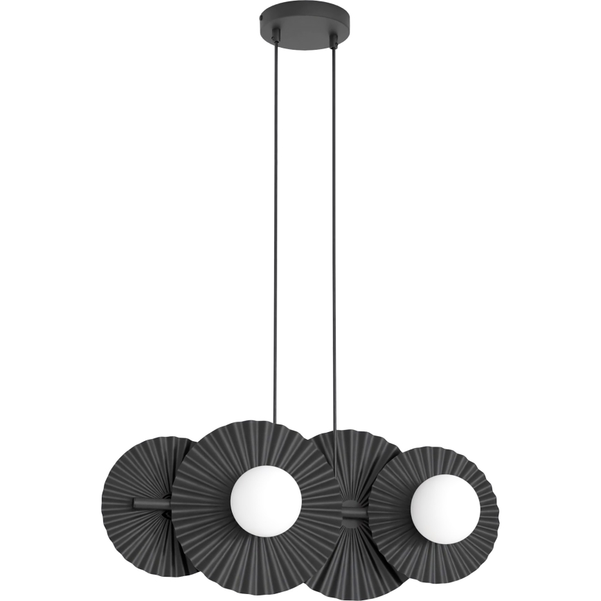 Suspension sur câble UMBRA 4xG9/8W/230V noir
