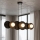 Suspension sur câble UMBRA 6xG9/8W/230V noire