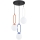 Suspension sur câble VAVIL 3xE27/15W/230V multicolore