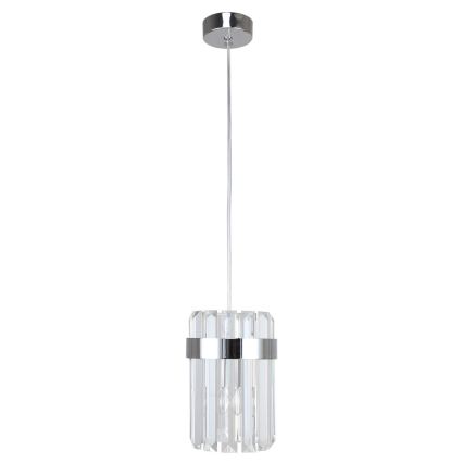 Suspension sur câble VETRO 1xE14/10W/230V chromé brillant
