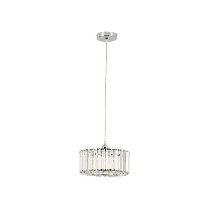 Suspension sur câble VETRO 1xE27/60W/230V chromé brillant