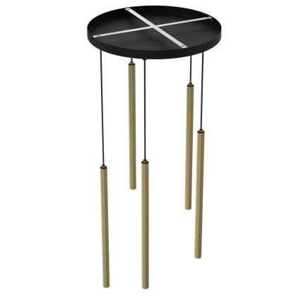 Suspension sur câble YORU 8xG9/8W/230V, laiton